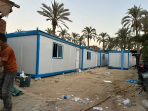 خدمات تصنيع كرفان متحرك وثابت من شركة التعمير